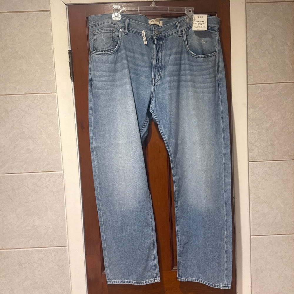 MADEWELL- The Dean Easy Straight Jean - Picture 6 of 8